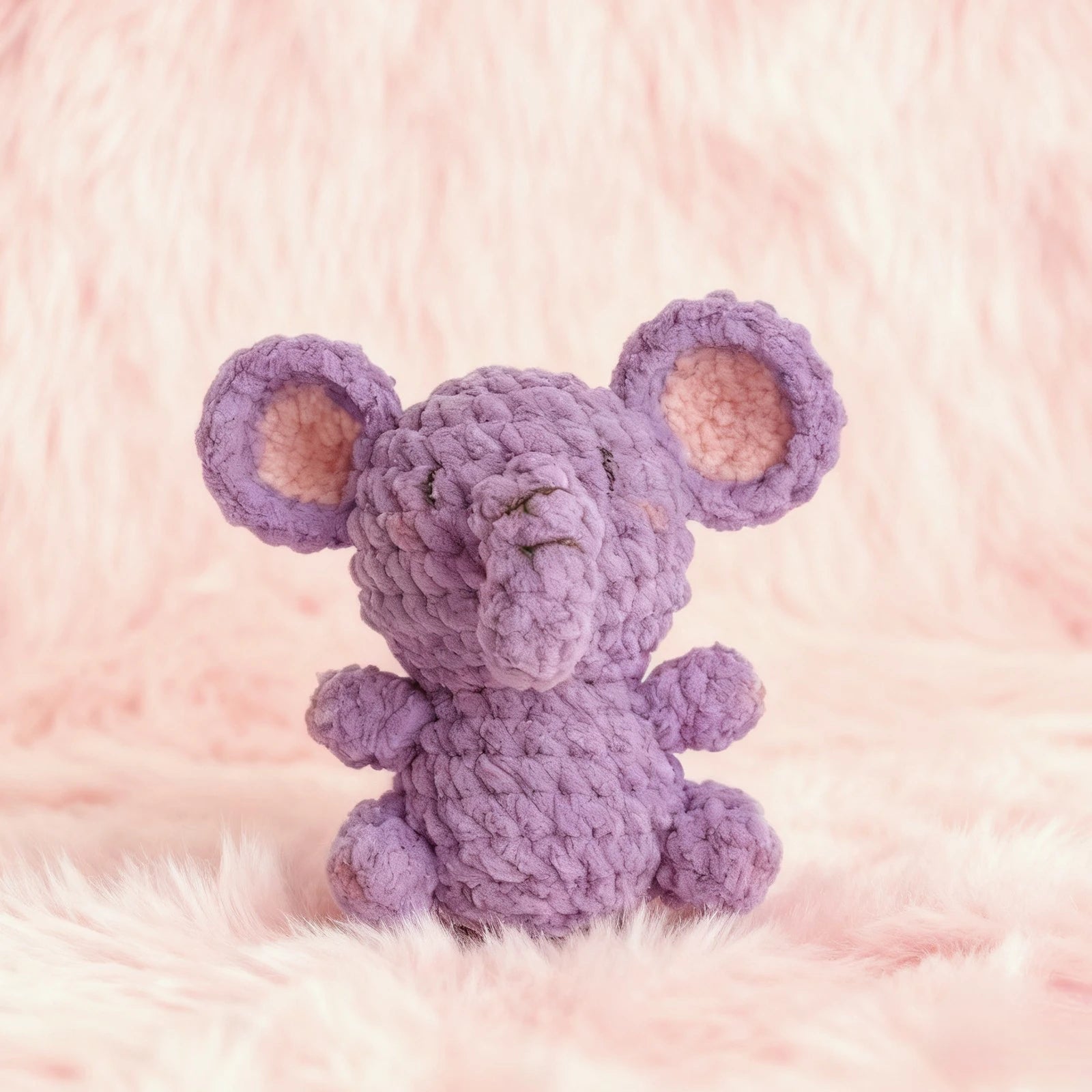 The Cozy Elephant Crochet Kit - Beginner Friendly Crochet Kit