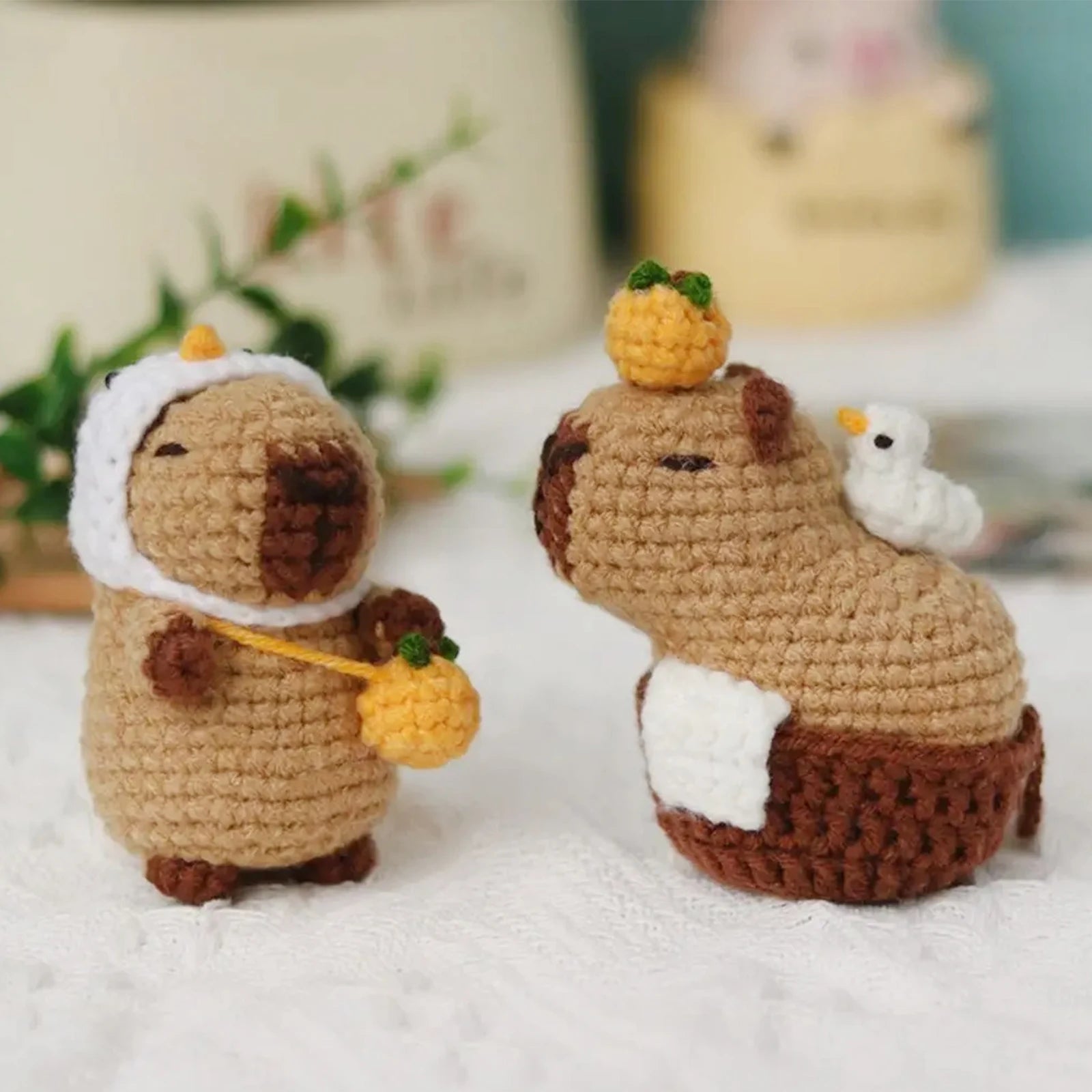 Cozy Capybara Pal - Beginner Friendly Crochet Kit